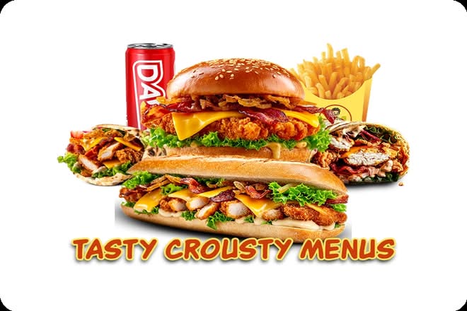 Photo du produit MENU TASTY CROUSTY, non contractuelle