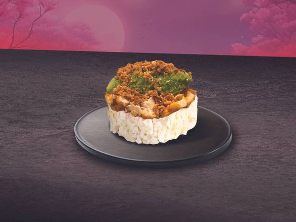 Photo du produit Tartare Poulet Oignon Frits Avocat, non contractuelle