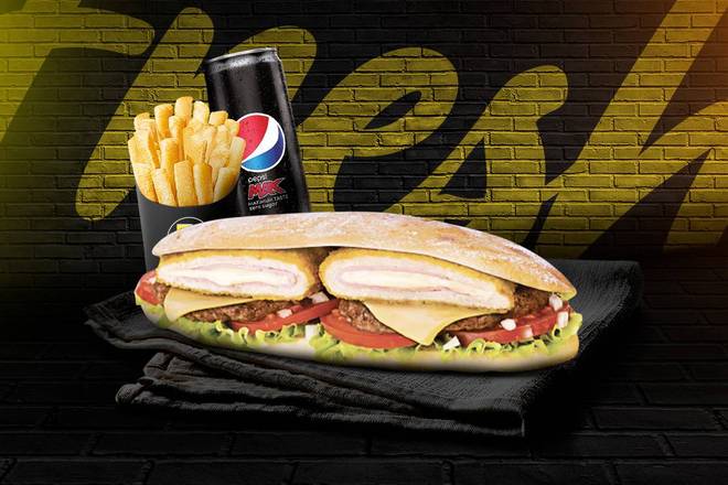 Photo du produit Menu Sandwich Radical, non contractuelle