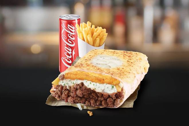 Photo du produit Menu Tacos Boursin, non contractuelle