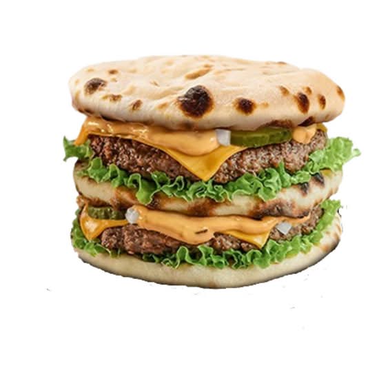 Photo du produit Naan Burger Big, non contractuelle