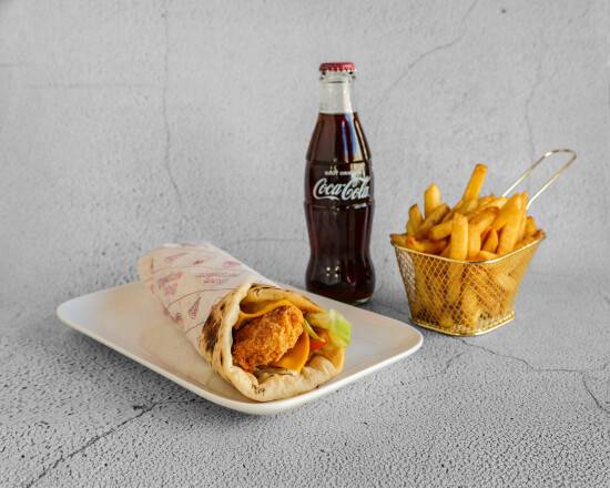 Photo du produit MENU CHEESE NAAN CHICKEN TENDERS 🐔🍗, non contractuelle