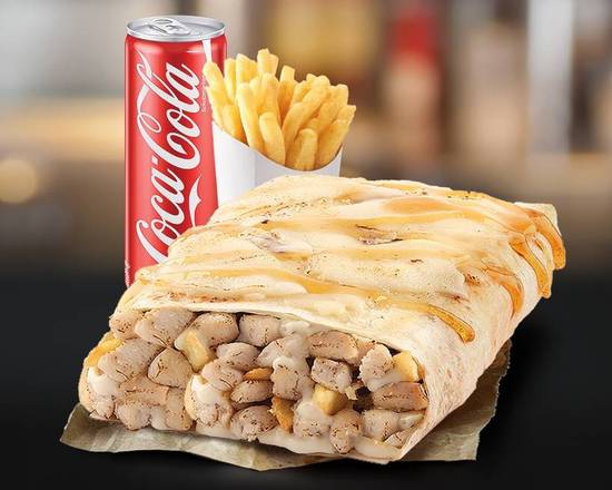 Photo du produit Menu Tacos Chèvre-Miel, non contractuelle