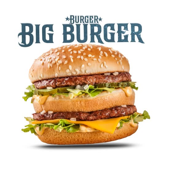 Photo du produit Big Burger, non contractuelle