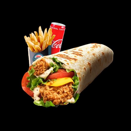 Photo du produit LE WRAP TENDERS 🌯, non contractuelle