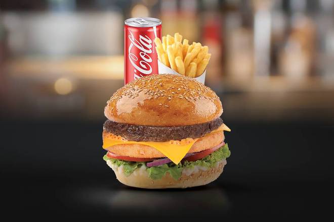 Photo du produit Menu Bap's Burger, non contractuelle