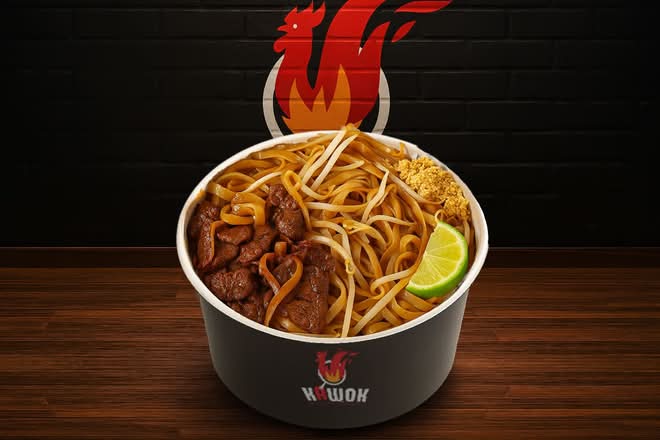 Photo du produit 🍜 PAD THAÏ WOK – LE CLASSIQUE DE BANGKOK, non contractuelle