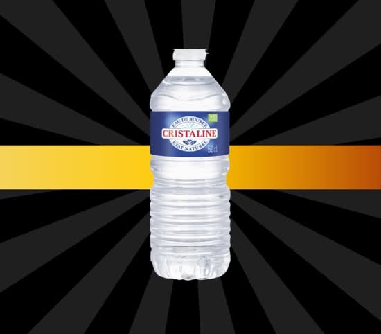 Photo du produit Cristaline 33 cl, non contractuelle