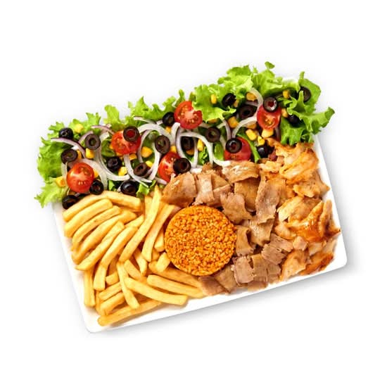 Photo du produit Assiettes 1 viande, non contractuelle