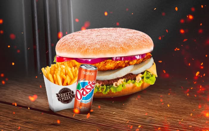 Photo du produit Menu Suprême Chèvre Burger, non contractuelle