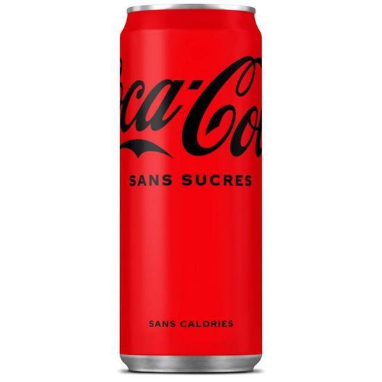 Photo du produit Coca-Cola Zéro 33cl, non contractuelle