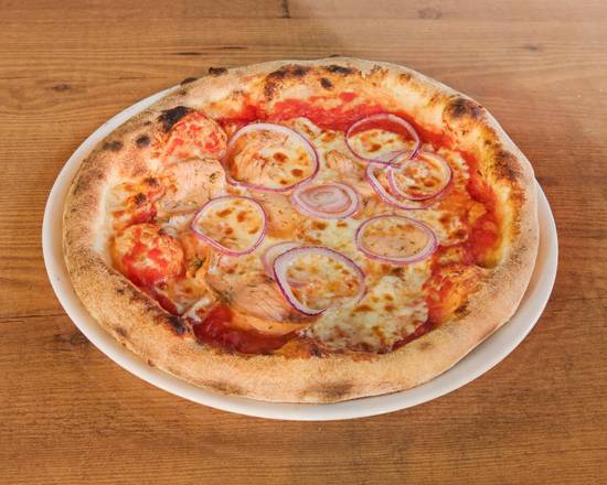 Photo du produit Pizza saumon, non contractuelle