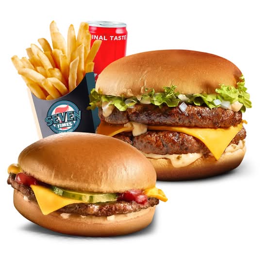Photo du produit LE DUO 8 (GEANT + CHEESE) 🍔, non contractuelle