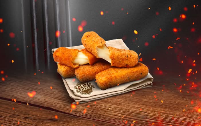 Photo du produit x6 Mozzarella sticks, non contractuelle