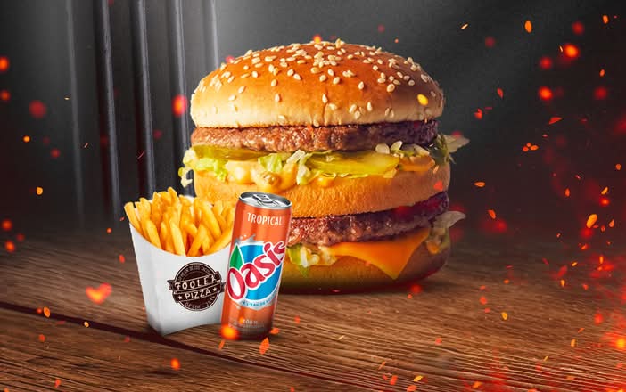 Photo du produit Menu Suprême Burger Burger, non contractuelle