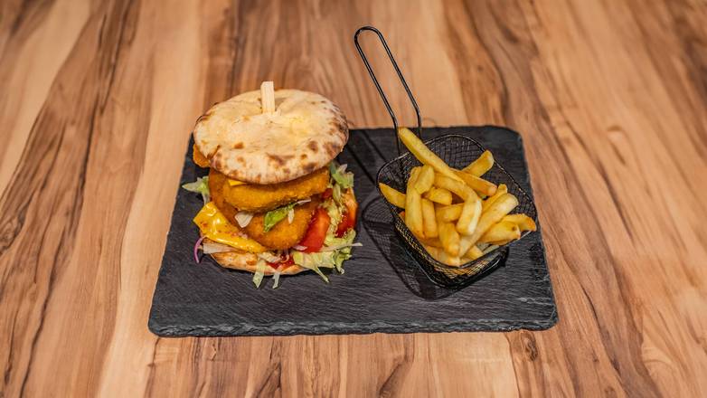 Photo du produit Menu burger crispy poulet, non contractuelle