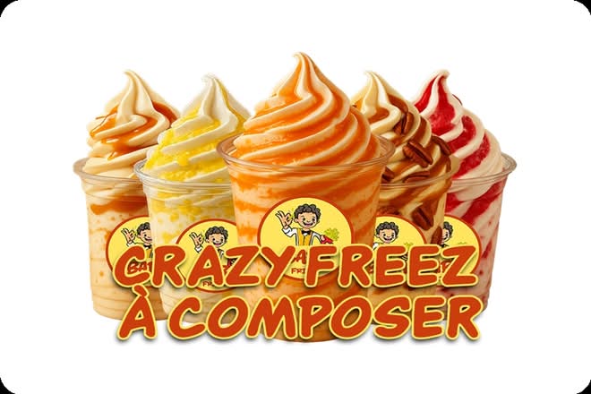 Photo du produit CRAZY FREEZ A COMPOSER, non contractuelle