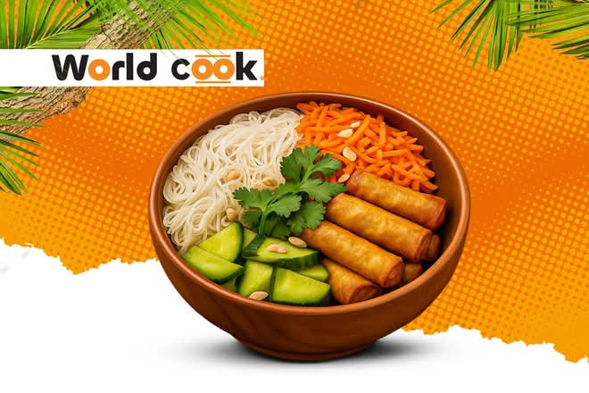 Photo du produit 🌿 BO BÚN — FRAÎCHEUR & CROUSTI, non contractuelle