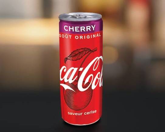 Photo du produit Coca-Cola Cherry 33cl, non contractuelle