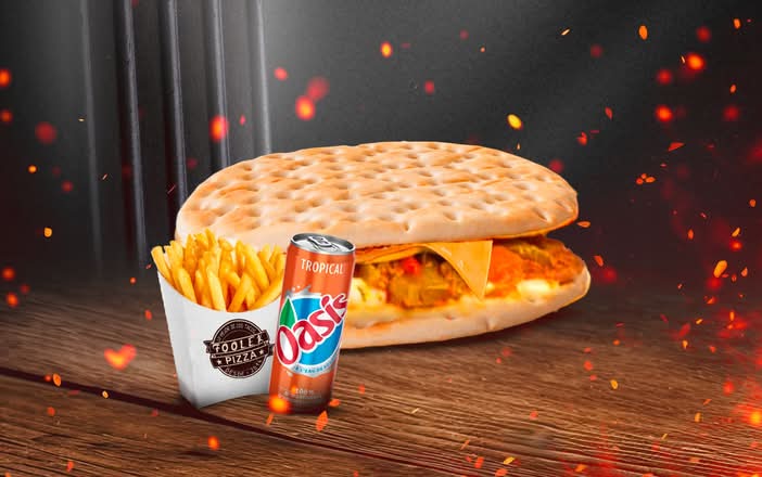 Photo du produit Menu Foolek Burger, non contractuelle