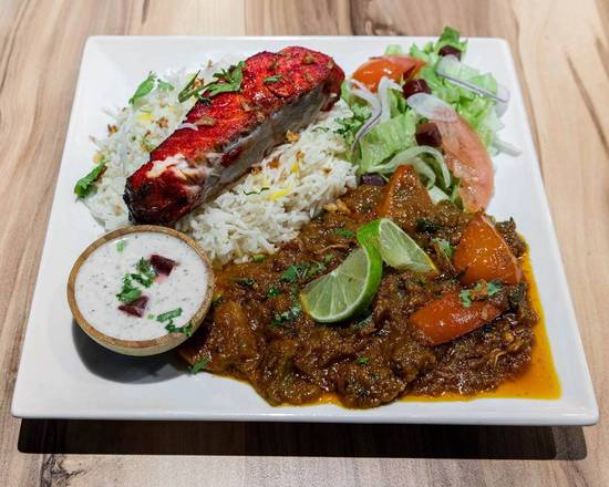 Photo du produit saumon tikka masala, non contractuelle