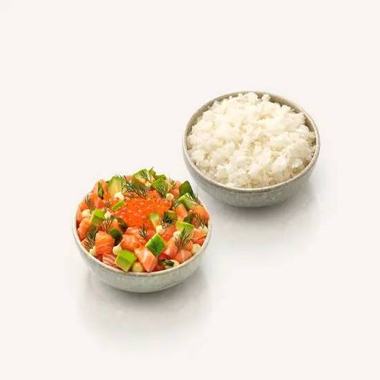 Photo du produit Tartare saumon avocat sésame, non contractuelle