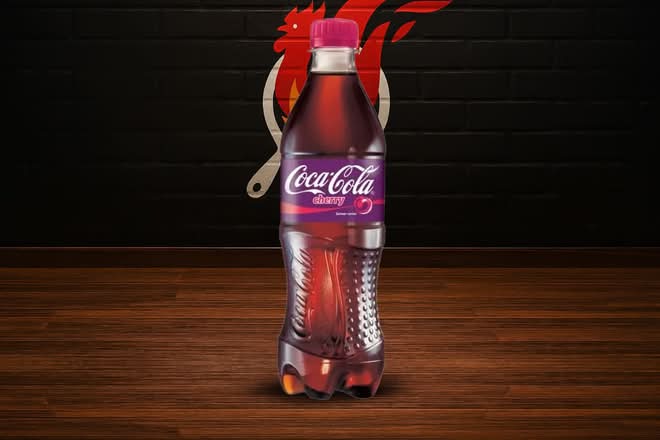 Photo du produit 🍒 BOUTEILLE COCA-COLA CHERRY 50CL, non contractuelle