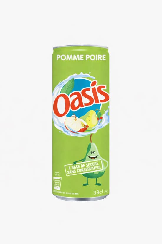 Photo du produit Oasis Pomme Poire, non contractuelle