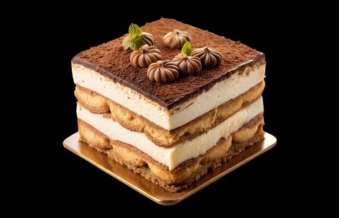 Photo du produit Tiramisu chocolat, non contractuelle