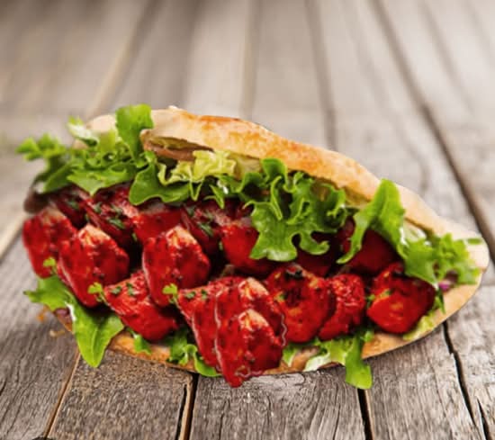 Photo du produit Menu sandwich tandoori, non contractuelle