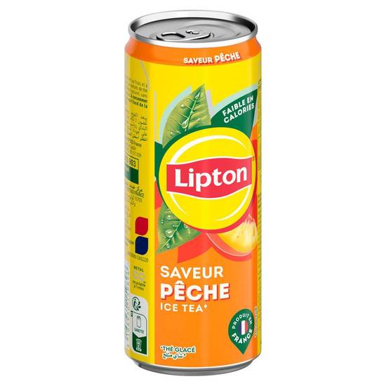 Photo du produit Lipton ice tea peche 33cl, non contractuelle
