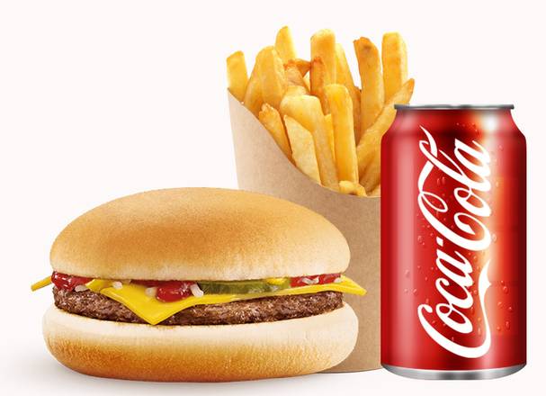 Photo du produit Menu Cheeseburger 🍔, non contractuelle