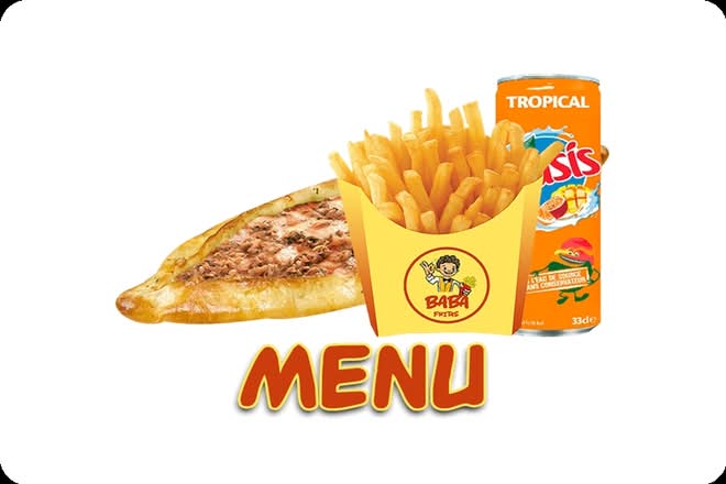 Photo du produit MENU PIDE THON, non contractuelle