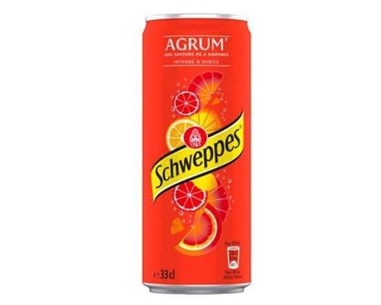 Photo du produit Schweppes agrum' 33cl 🥤, non contractuelle