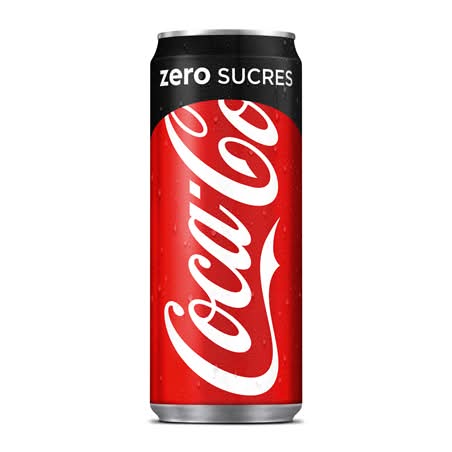 Photo du produit Coca Cola Zéro - 33cl, non contractuelle