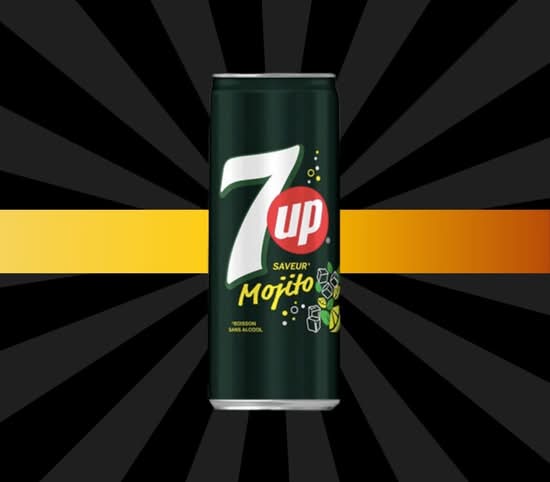 Photo du produit 7 Up Mojito 33 cl, non contractuelle