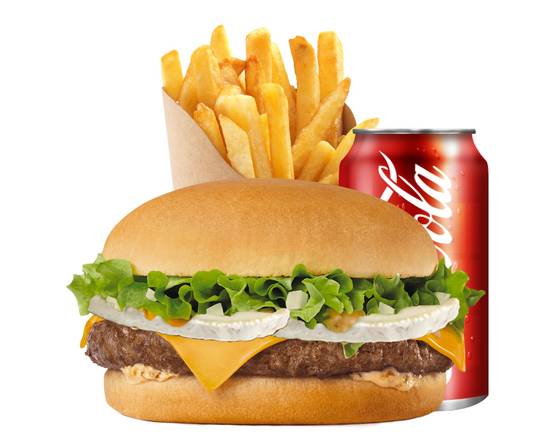 Photo du produit Menu Chèvre Burger 🍔, non contractuelle