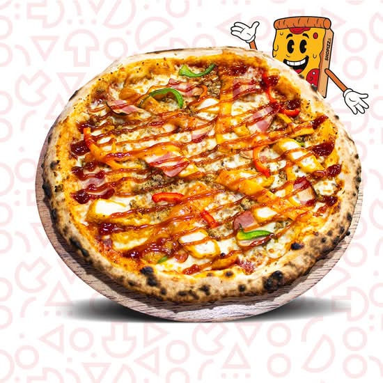 Photo du produit Queen BBQ Pizza, non contractuelle