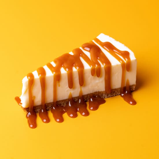 Photo du produit Cheesecake caramel beurre salé, non contractuelle