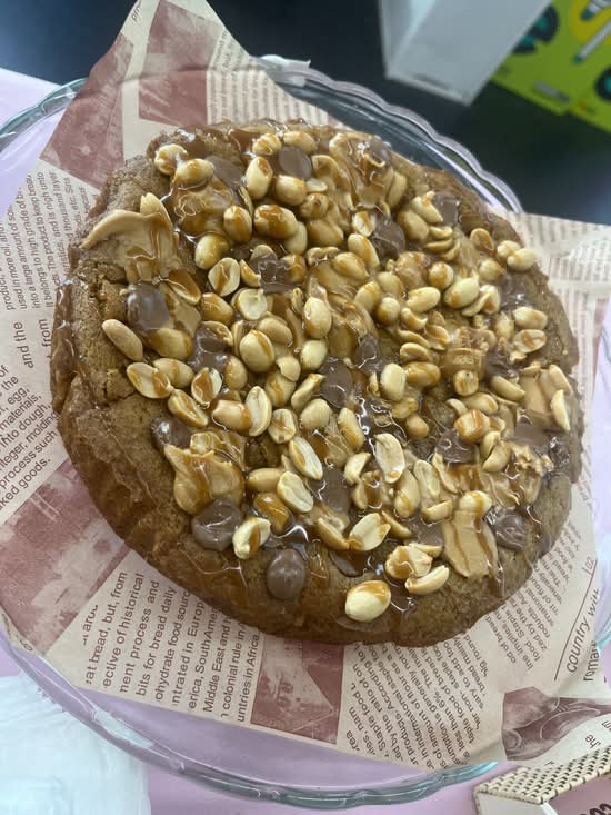 Photo du produit Maxi cookie snickers 6/8 pers., non contractuelle