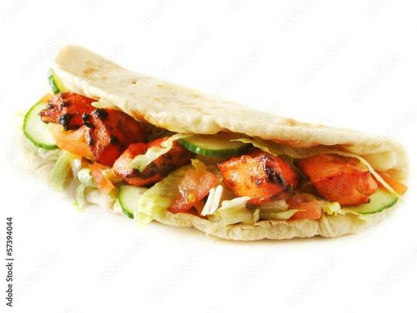 Photo du produit Sandwich poulet tikka naan roll, non contractuelle
