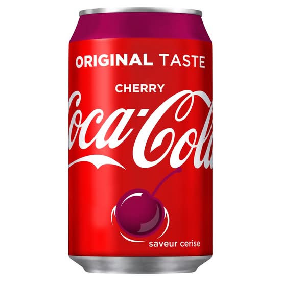 Photo du produit Coca-Cola cherry 33 cl., non contractuelle