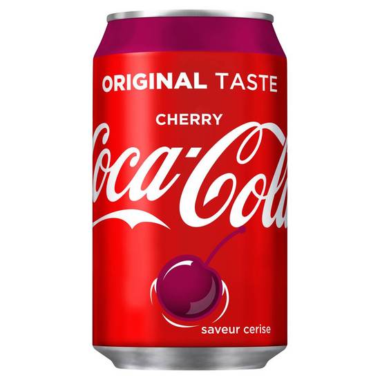 Photo du produit Coca-cherry 33cl, non contractuelle