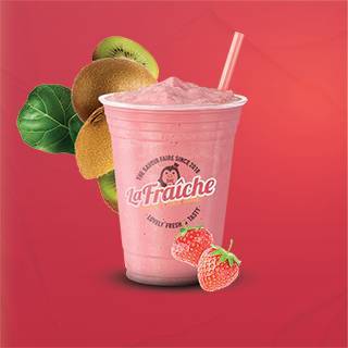 Photo du produit Smoothie Fraise et Kiwi 🍓🥝, non contractuelle