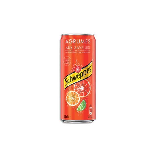 Photo du produit Schweppes agrume 33cl, non contractuelle