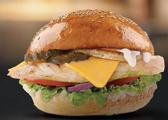 Photo du produit Fresh Escalope Burger, non contractuelle