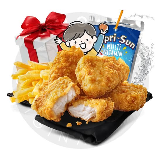 Photo du produit Menu Enfant Nugget, non contractuelle