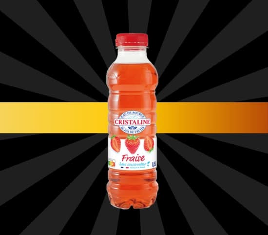 Photo du produit Cristaline Fraise 33 cl, non contractuelle