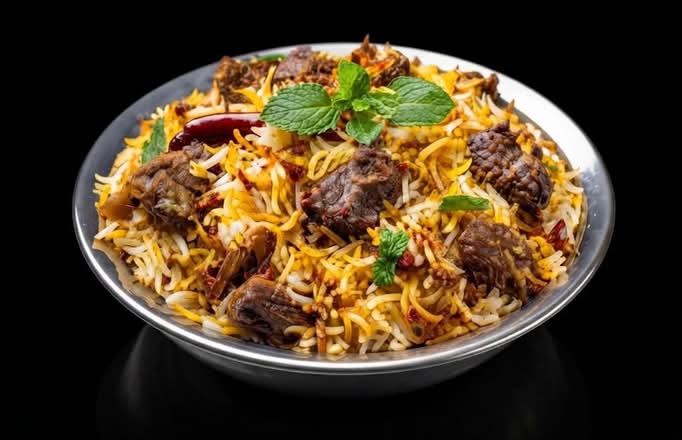 Photo du produit Bœuf biryani, non contractuelle