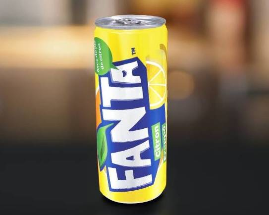 Photo du produit Fanta Citron 33cl, non contractuelle